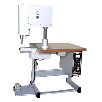 Ultrasonic surgical gown sewing machine